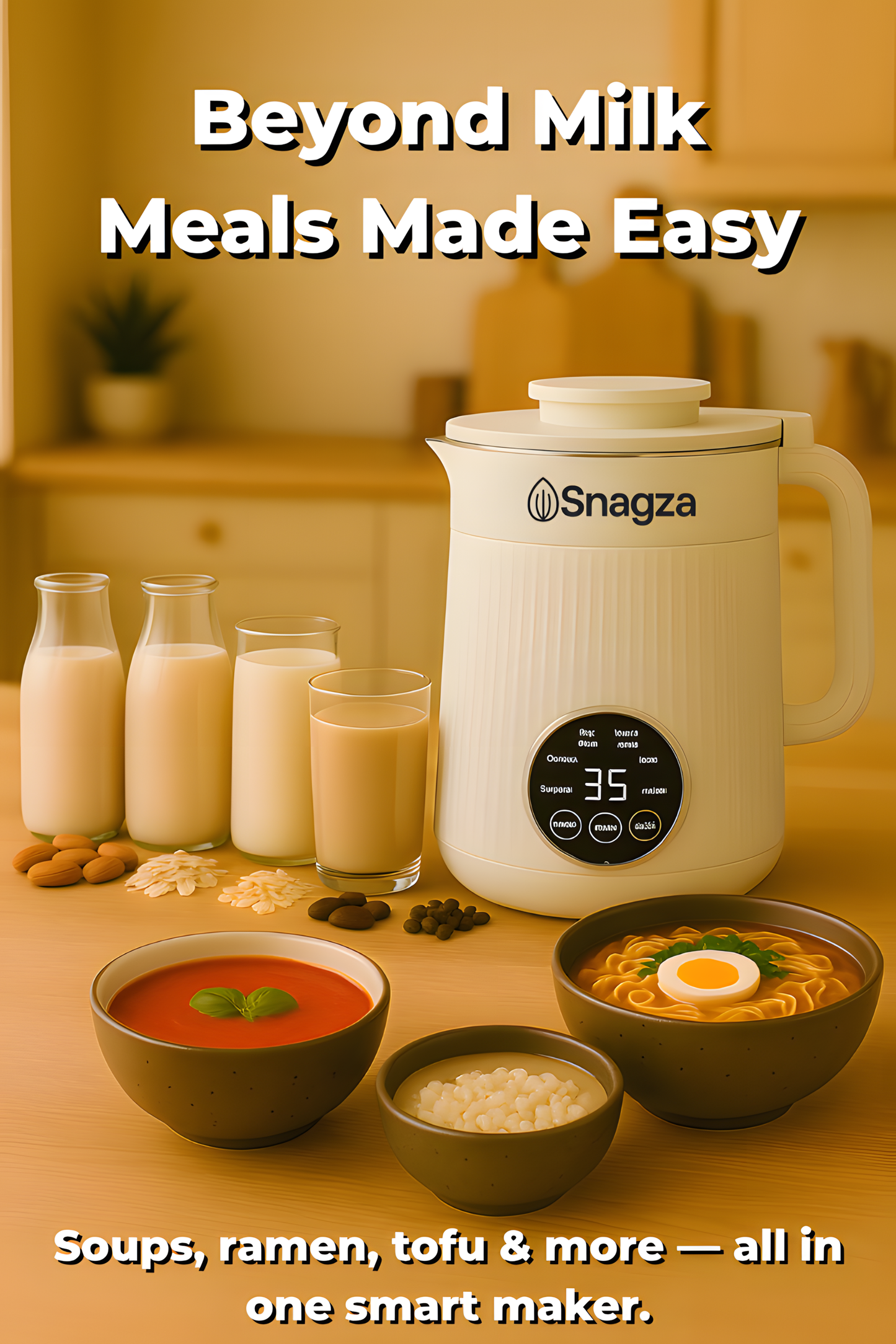 Fresh, Healthy Nut Milk in Minutes