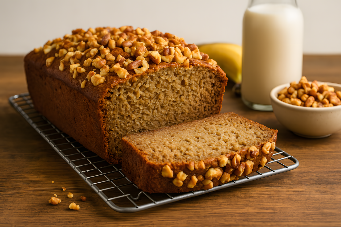 Almond Pulp Banana Bread