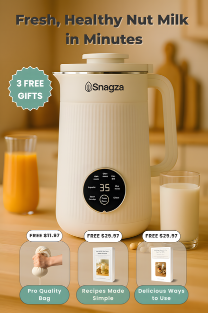 Fresh, Healthy Nut Milk in Minutes
