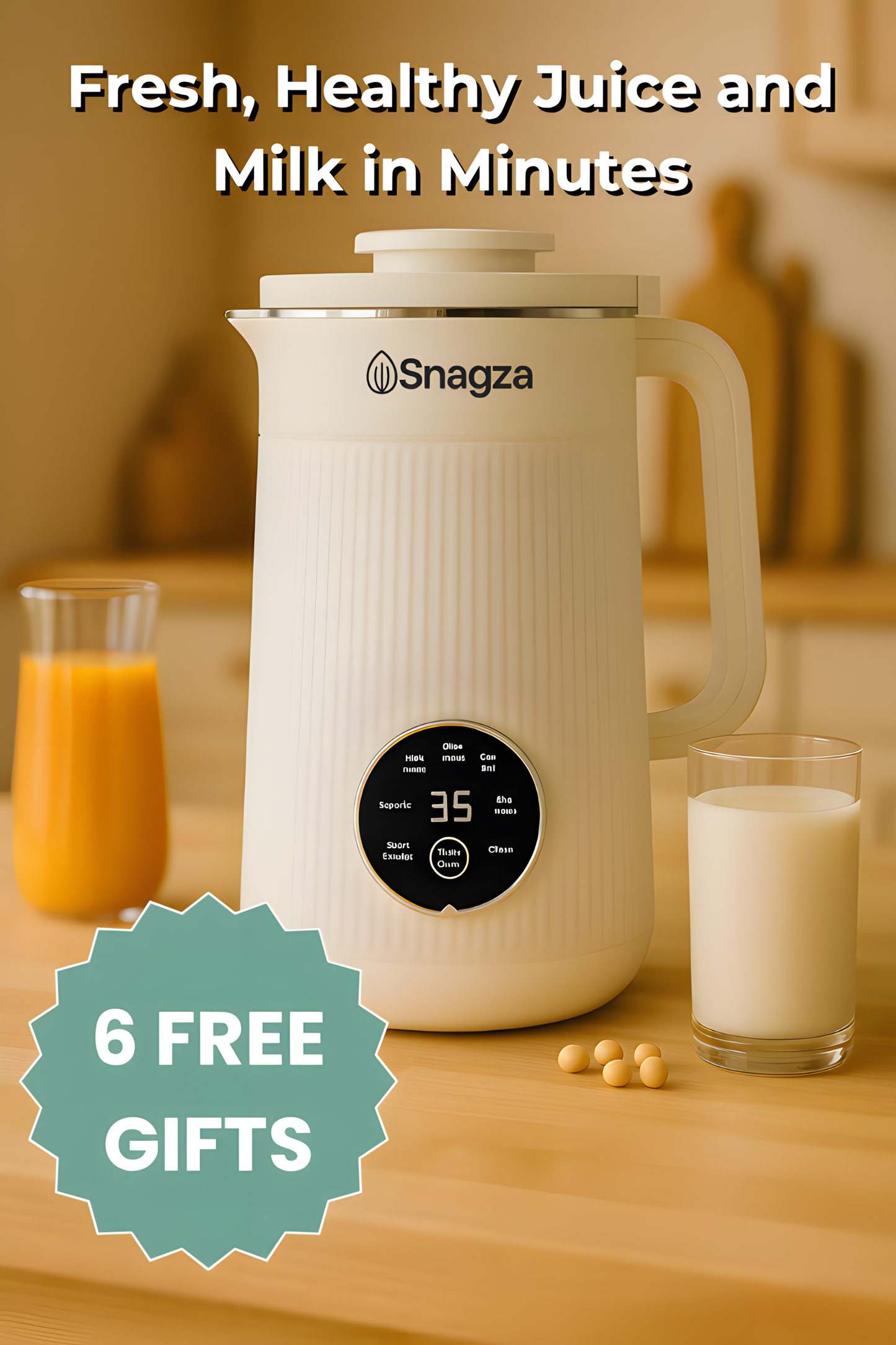 Fresh, Healthy Nut Milk in Minutes