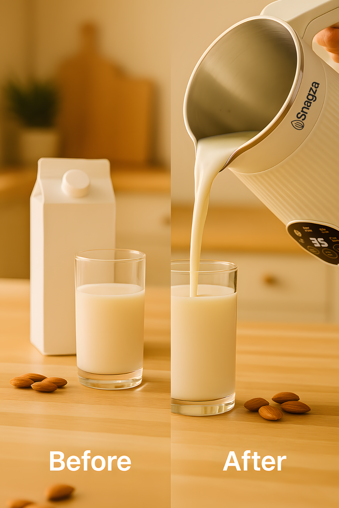 Fresh, Healthy Nut Milk in Minutes