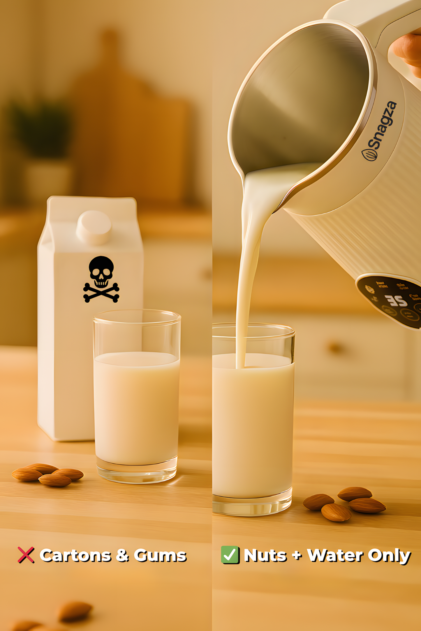 Fresh, Healthy Nut Milk in Minutes