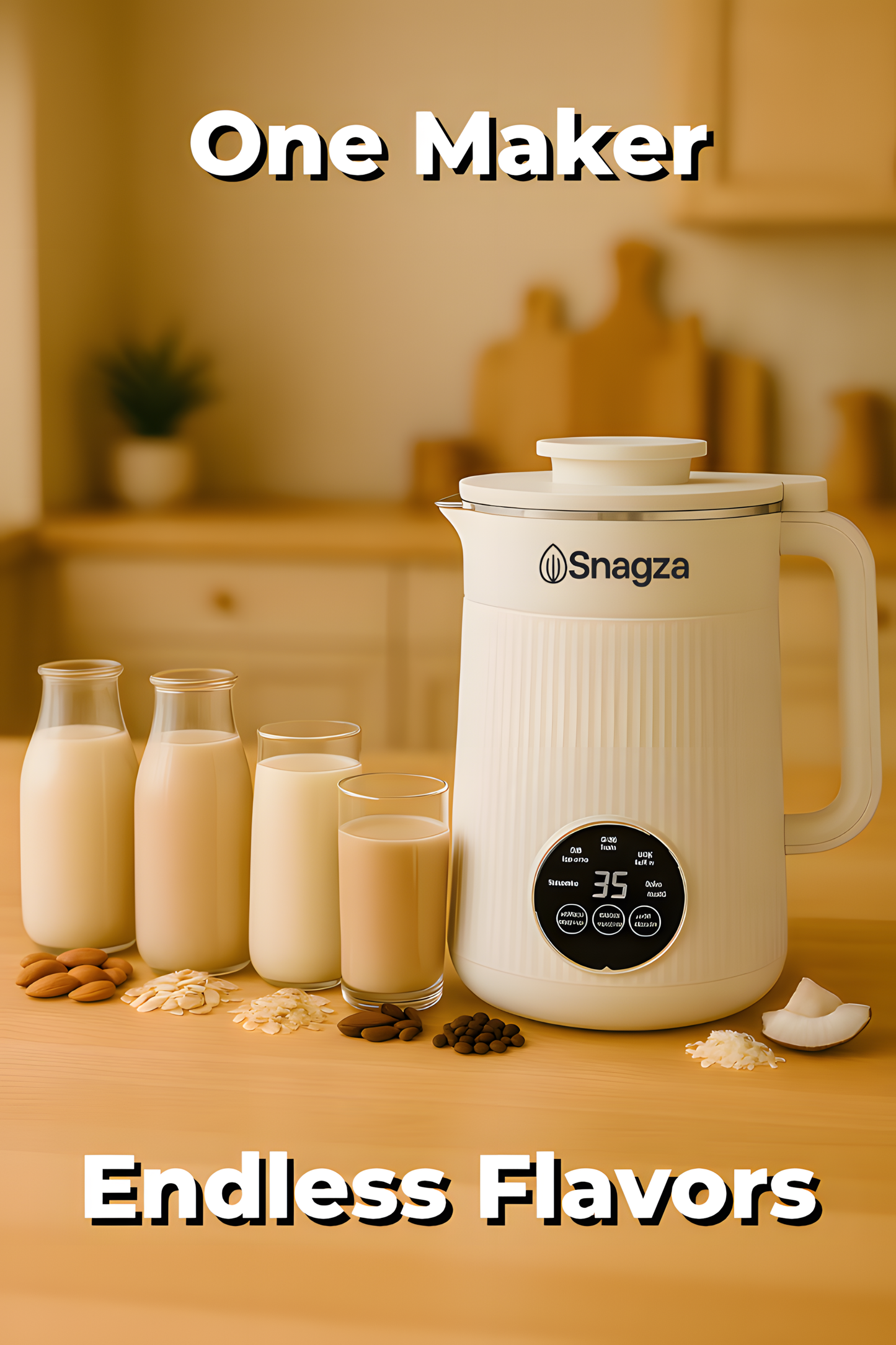 Fresh, Healthy Nut Milk in Minutes