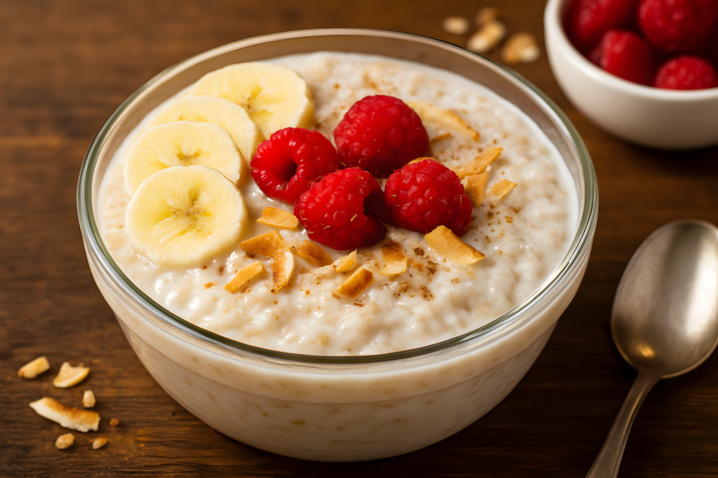 Almond Pulp Coconut Rice Pudding