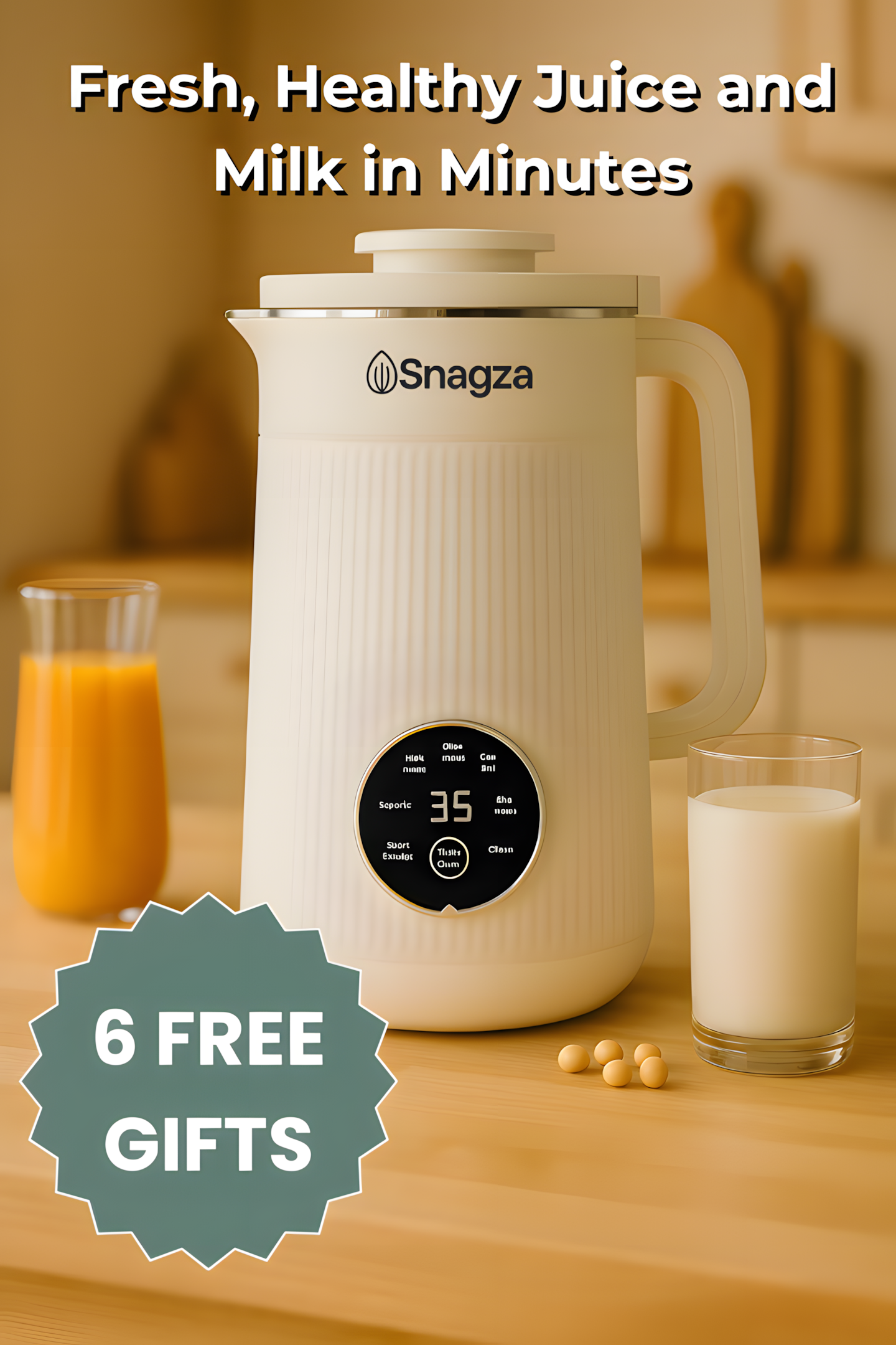 Plant Milk, Juice & More in Minutes
