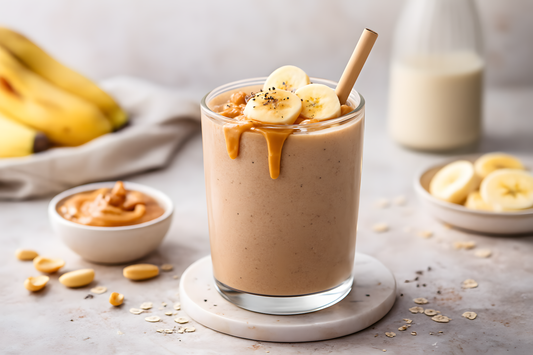 Peanut Butter Banana Breakfast Smoothie