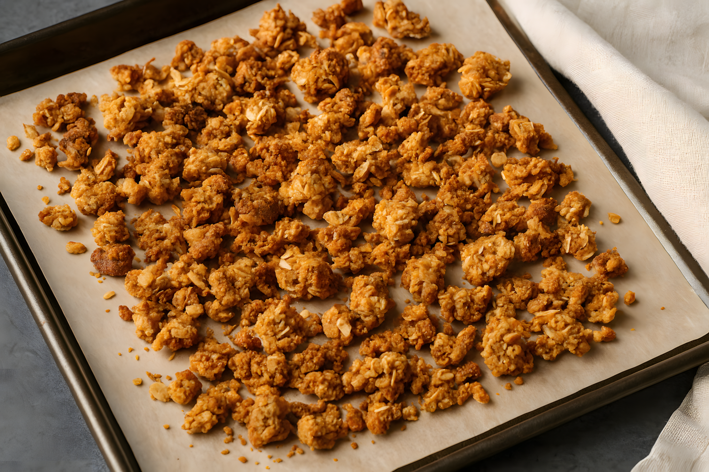 Toasted Coconut Almond Pulp Granola Clusters